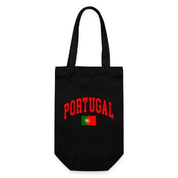 Portugal - Gift Bag for Bottles - black - Front