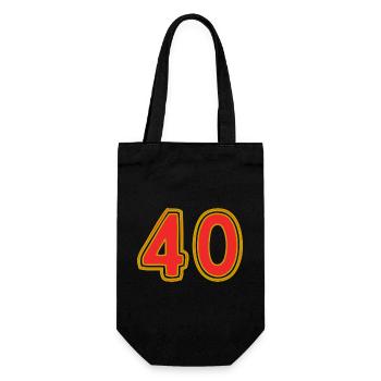 40 - Sac à bouteille - noir - Devant
