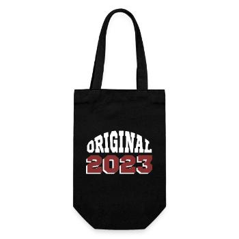 Original 2023 - Gift Bag for Bottles - black - Front