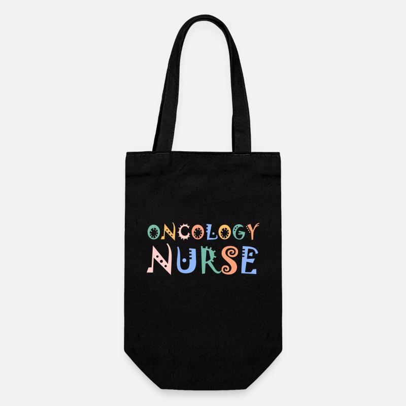 Oncology Nurse - Nurse - Gift Bag for Bottles - black