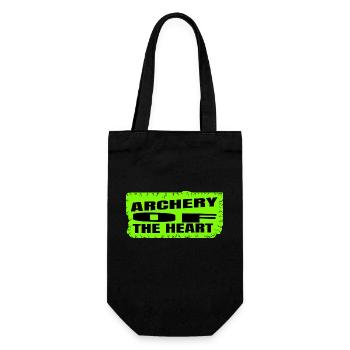 Love Quotes Joke Self-Love Archery Events - Gift Bag for Bottles - black - Front