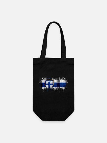 Finlande Suomi helsinki scandinavie viking fine FIN - Sac à bouteille - noir