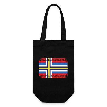 suède suède scandinavie le nord viking norvège - Sac à bouteille - noir - Devant
