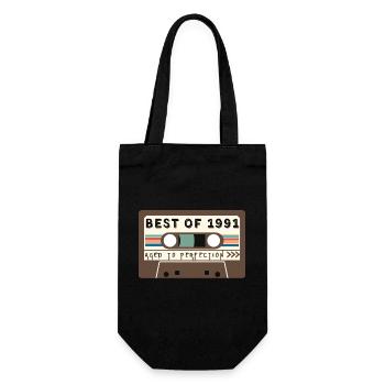 Das Beste von 1991 - Geschenkbeutel für Flaschen - Schwarz - Vorne