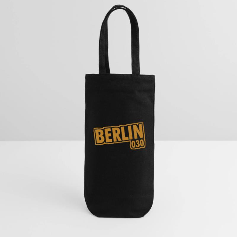Berlin - 030 - Capital - Germany - Area Code Gift Bag for Bottles