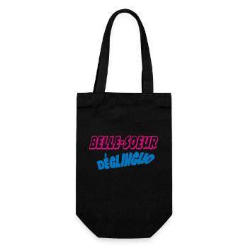Sister-in-law - Gift Bag for Bottles - black - Front