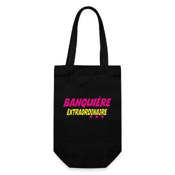 Banquière EXTRAORDINAIRE - Sac à bouteille - noir - Devant