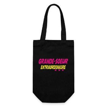 GRANDE SOEUR EXTRAORDINAIRE - Sac à bouteille - noir - Devant