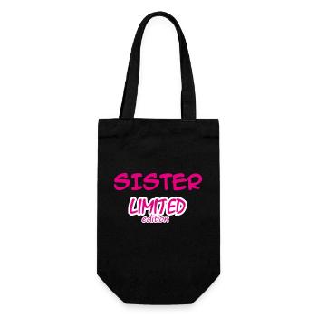 SISTER LIMITED EDITION - Geschenkbeutel für Flaschen - Schwarz - Vorne