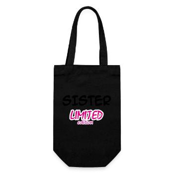 SISTER LIMITED EDITION - Gift Bag for Bottles - black - Front
