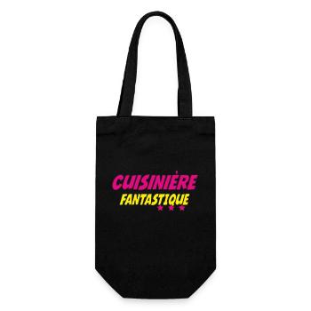 Cuisinière FANTASTIQUE - Sac à bouteille - noir - Devant