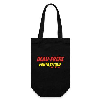FANTASTISCHER Schwager - Geschenkbeutel für Flaschen - Schwarz - Vorne