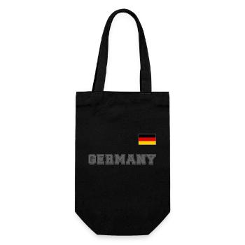Look maillot de l’Allemagne - ALLEMAGNE avec drapeau - Sac à bouteille - noir - Devant