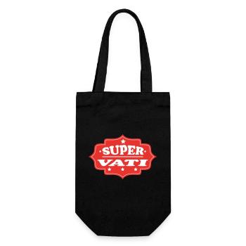 SUPER VATI - Gift Bag for Bottles - black - Front