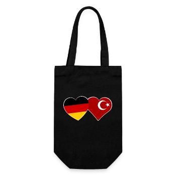 Partenaires Turquie et Allemagne - Sac à bouteille - noir - Devant