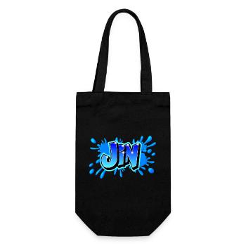 Graffiti JIN Imprimable sur tout !! - Sac à bouteille - noir - Devant