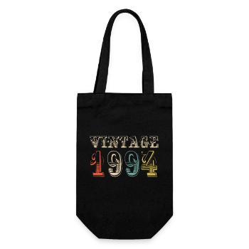 Vintage 1994- 30 th birthday - 30 ans - Sac à bouteille - noir - Devant