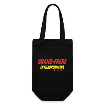 Grand Frère EXTRAORDINAIRE - Sac à bouteille - noir - Devant