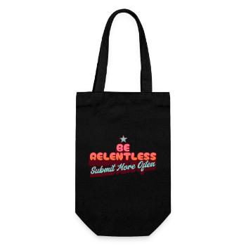 Be Relentless Submit More Often - Gift Bag for Bottles - black - Front