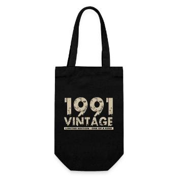 Vintage 1991 Bursdag - One of Kind - Sac à bouteille - noir - Devant