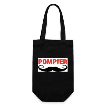 POMPIER - Sac à bouteille - noir - Devant