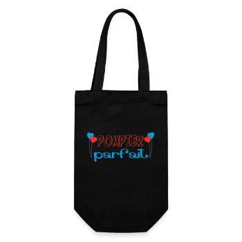POMPIER parfait - Sac à bouteille - noir - Devant