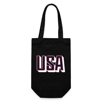 USA 2024 - Gift Bag for Bottles - black - Front