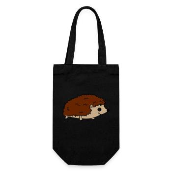 Hérisson 02 - Sac à bouteille - noir - Devant