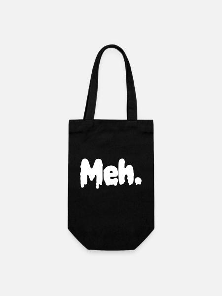 Ähm. - Geschenkbeutel für Flaschen - Schwarz