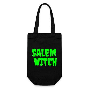 SalemWitch Halloween Design - Gift Bag for Bottles - black - Front
