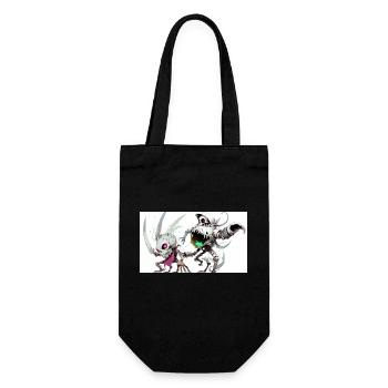 Anime full shotfull body animal Illustration style - Geschenkbeutel für Flaschen - Schwarz - Vorne