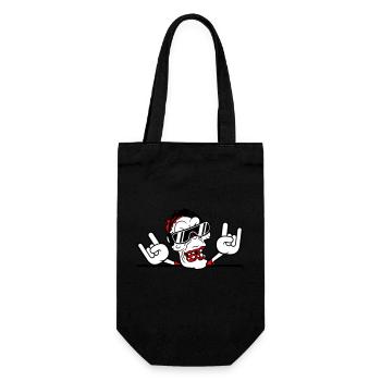 DJ Zombie Undead Horror Halloween Party Celebrations - Gift Bag for Bottles - black - Front