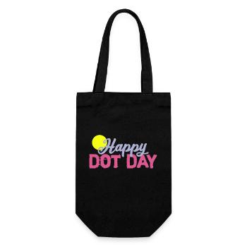 Points day as sun - Gift Bag for Bottles - black - Front