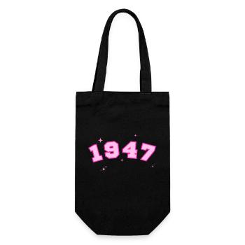 1947 rose étoile - Sac à bouteille - noir - Devant