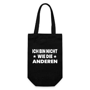 Party - Geschenkbeutel für Flaschen - Schwarz - Vorne