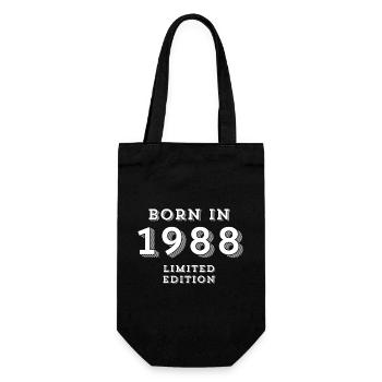 born in 1988, année de naissance, 1988 - Sac à bouteille - noir - Devant