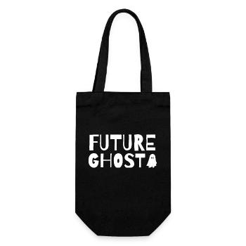 Future Ghost - Geschenkbeutel für Flaschen - Schwarz - Vorne