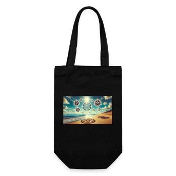 Magic - Gift Bag for Bottles - black - Front