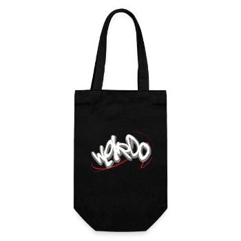 Weirdo - Gift Bag for Bottles - black - Front