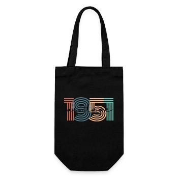 1951 vintage rétro - Sac à bouteille - noir - Devant