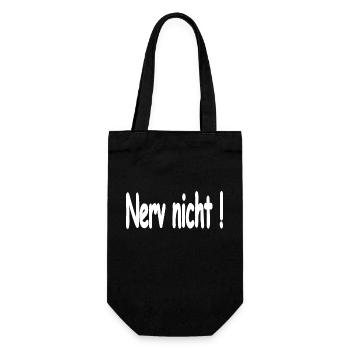 Auto - Geschenkbeutel für Flaschen - Schwarz - Vorne