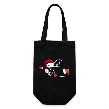 Rocher Claus - Sac à bouteille - noir - Devant