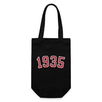Année de naissance sport 1935 - Sac à bouteille - noir - Devant