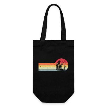 Pêche Pêcheurs Pêche - Sac à bouteille - noir - Devant
