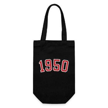 Année de naissance sport 1950 - Sac à bouteille - noir - Devant