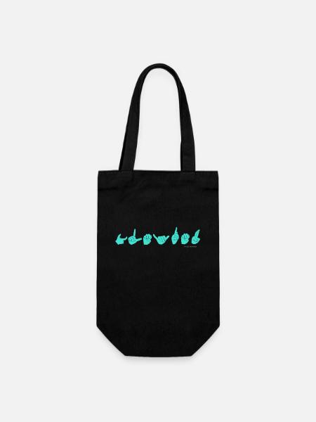 GLEYFER turquoise - Sac à bouteille - noir