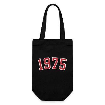 Année de naissance sport 1975 - Sac à bouteille - noir - Devant