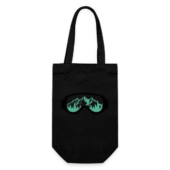 Ski goggles - Gift Bag for Bottles - black - Front
