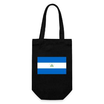 Nicaragua - Gift Bag for Bottles - black - Front