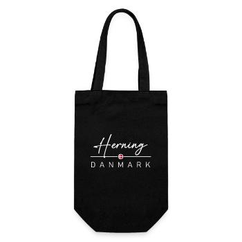 Dänemark - Herning - Danmark - Denmark - Gift Bag for Bottles - black - Front